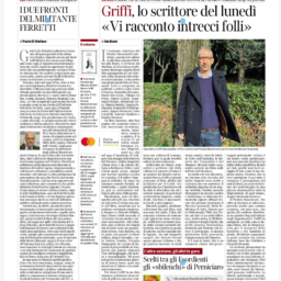 Articolo Corriere della Sera 12 dic 2022 su Griffi e Busajo