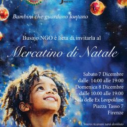 Locandina Mercatino Natale Busajo 2024